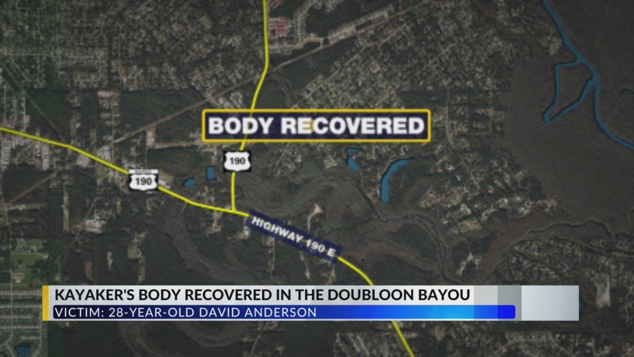 Missing kayaker's body recovered from Louisiana bayou - YouTube