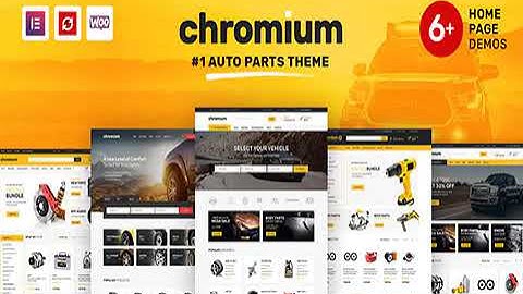 Chromium - Auto Parts Shop WordPress WooCommerce Theme Nulled Download Working