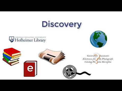 Using Discovery to find books