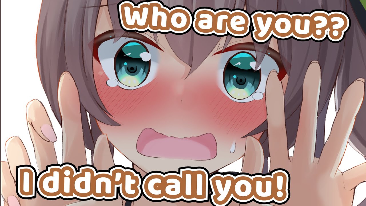 A Random Guy Thought Matsuri Called Him When She Was Calling For a Taxi【Hololive | Suisei x Matsuri】