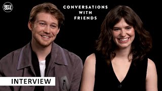 Conversations with Friends - Joe Alwyn & Alison Oliver on Sally Rooney & their on-screen chemistry