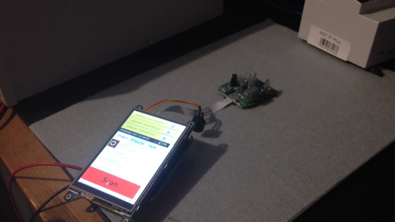 Raspberry Pi Zero barcode scanner project progress - YouTube
