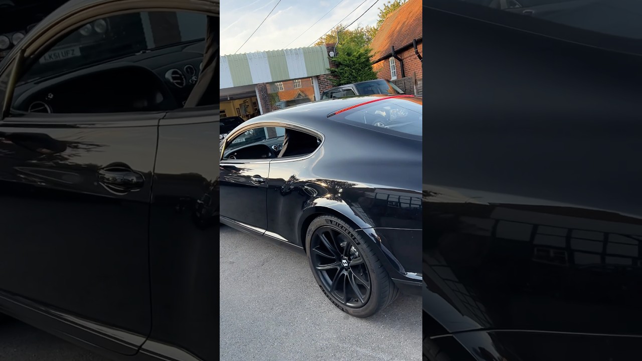 Ultimate 🥏 Bentley Continental GT Supersports Quicksilver exhaust is a must have! 