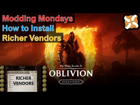 Modding Mondays Oblivion Remastered How to Install Richer Vendors