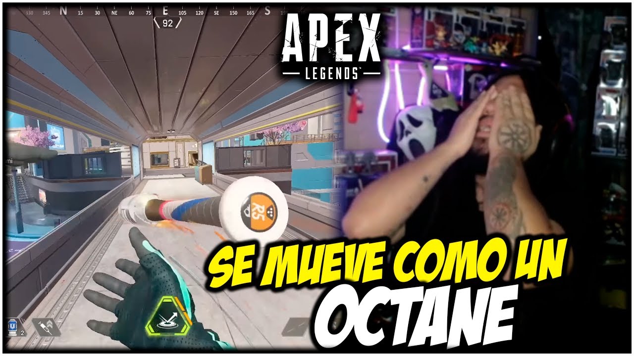 Asi se moveria el verdadero OCTANE en los Apex Games *REACCION a xzylas*
