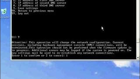 Initial setup of ASMI on IBM POWER