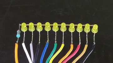 Super LED Chaser with RGB Effect Running LED Circuit