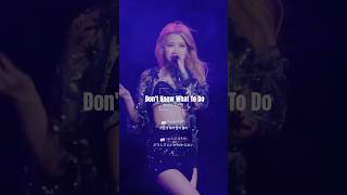 Dont Know What To Do By Blackpink Mv With Korean & Japanese Lyrics Translation