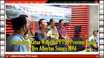 Sambutan Kewil PPTSB Prov Jambi I Pembubaran Panitia