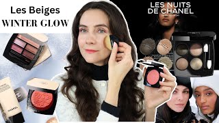 CHANEL UNBOXING| 2 new collections | LOTS OF COMPARISONS | Les Beiges Winter Glow & Chanel Les Nuits