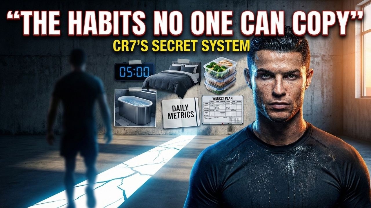 Cristiano Ronaldo’s Daily System: The Invisible Habits That Built a Legend