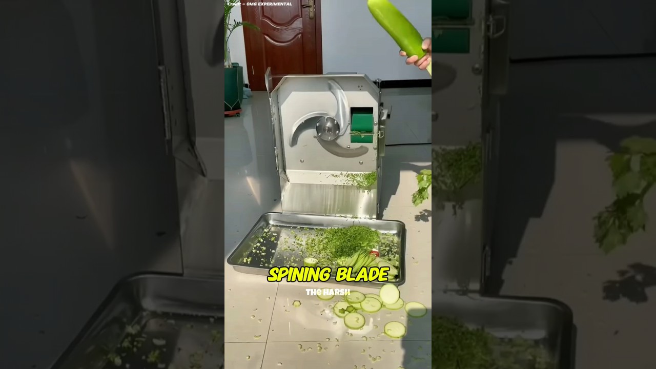 World's Fastest Spinning Blade Slices Anything in SECONDS! | The Harsh | 