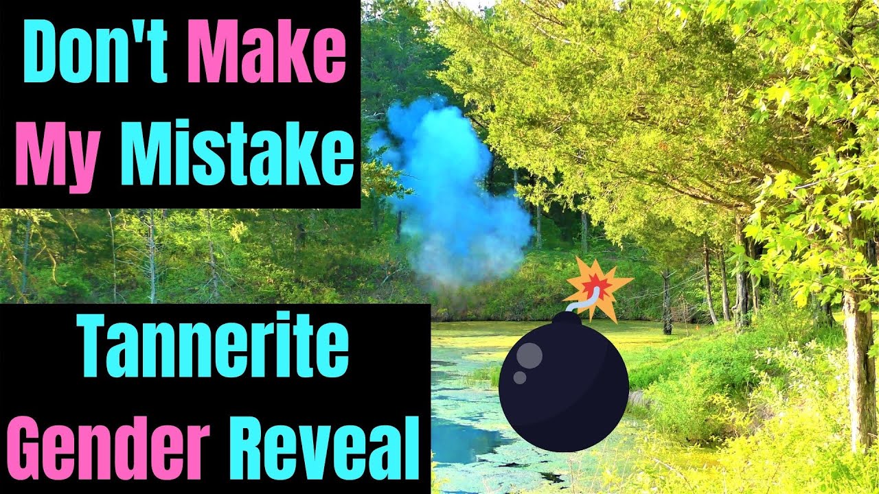 Tannerite Gender Reveal Gone Horribly Wrong! Do Not Use It Without Watching This First! I Screwed Up
