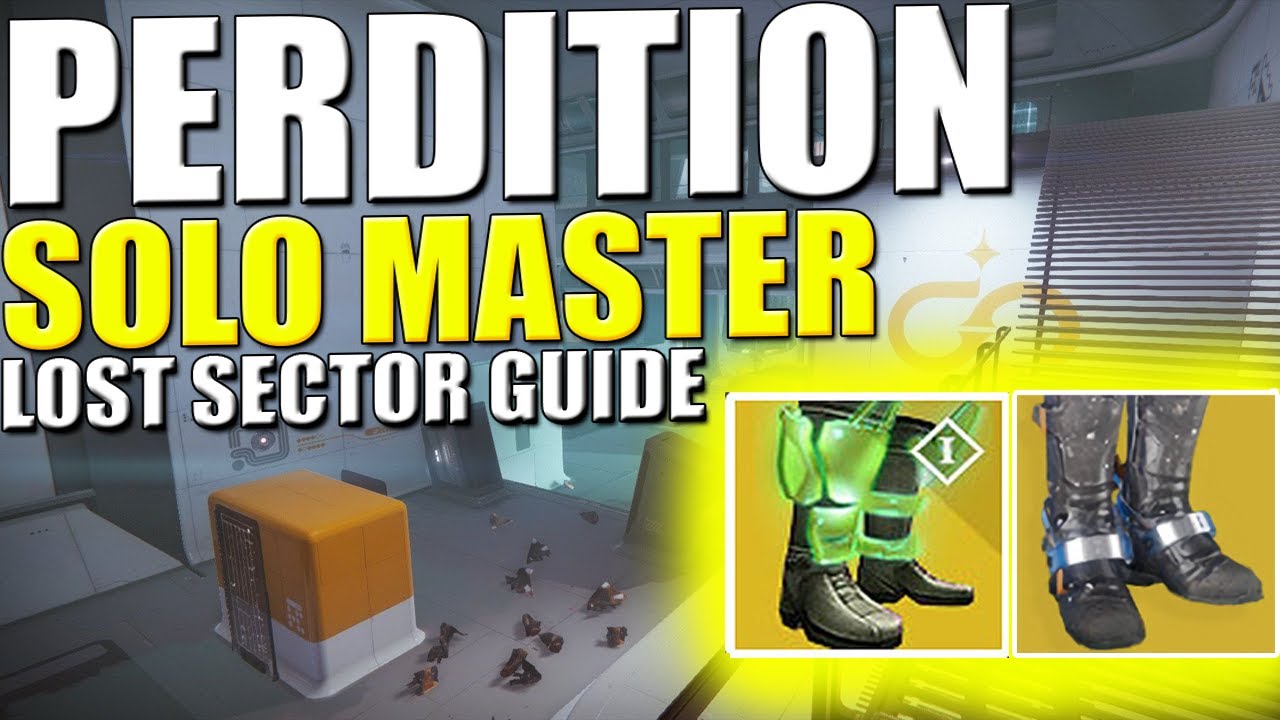 Solo Perdition Master Lost Sector [Platinum] [1350]