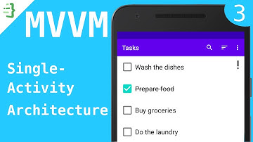 Navigation Component - MVVM To-Do List App with Flow and Architecture Components #3
