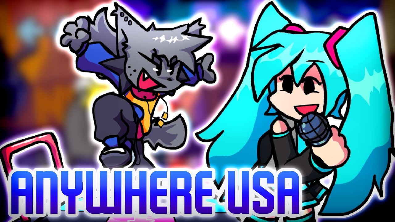 ANYWHERE USA BUT KAPI AND MIKU SINGS IT 🎶 - Friday Night Funkin' - FNF ...