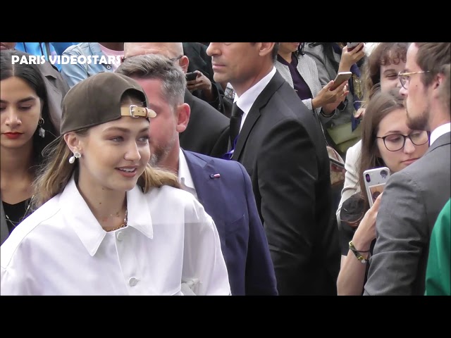 Tyga, Diplo, Migos, Kris Wu, Bella Hadid sit front row at Louis