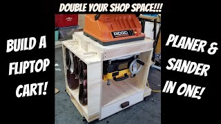 Ultimate Planer & Sander Fliptop Cart