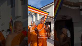 Poson Poya Full Parade Procession Lankarama Buddhist Temple Bhante Devananda