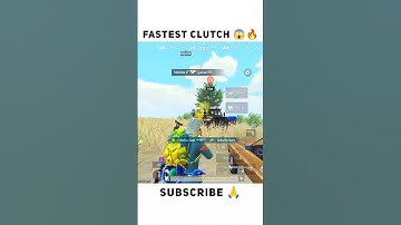 fastest 1v2 clutch, 😈 ⚡in bgmi #shorts #bgmi #pubgmobile #viralshort