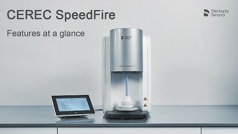 CEREC SpeedFire Features at a glance (en)