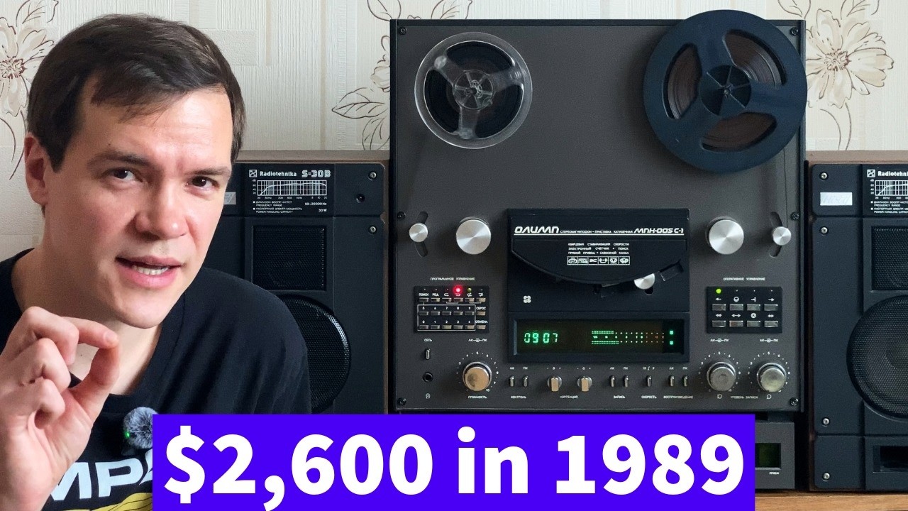 Soviet Hi-End Was Crazy… A Soviet Top-Notch Reel-to-Reel Tape Recorder Explained