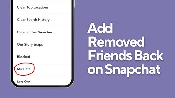 How to Add Removed Friends back on Snapchat (2023) | Find/Add Someone You Unfriended on Snapchat