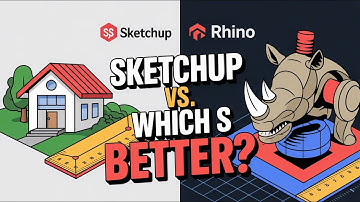 SketchUp vs Rhino - Which 3D Design Tool is Right for You?