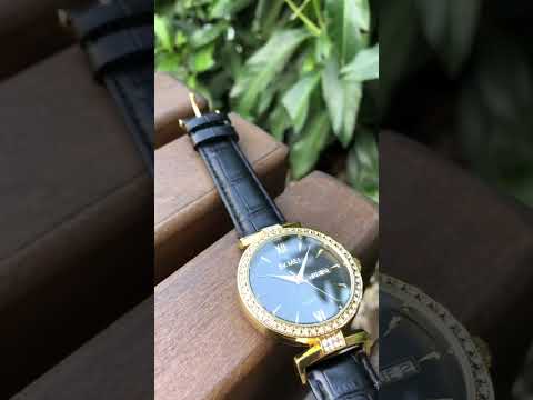 Женские часы Skmei 2090SISI Silver-Silver – элегантный аксессуар с серебристым циферблатом и кристаллами, видео 1