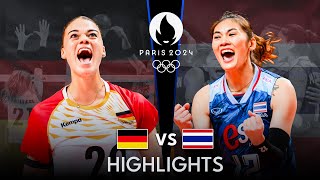 THAILAND vs GERMANY | Highlights | Women's OQT 2023