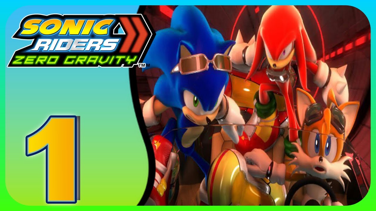 Sonic Riders: Zero Gravity Walkthrough (Wii, PS2) (No Commentary) Part 1:  Megalo Station - YouTube