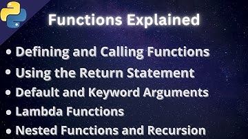 Python Functions 🚀 | Define, Call, Return, and More! (Watch Now!)