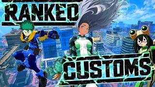 🔴CUSTOMS With You Guys | MY HERO ULTRA RUMBLE LIVE | (MHUR)