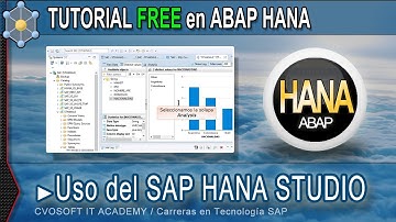 🎯 Tutorial FREE ABAP for HANA:  Análisis del SAP HANA STUDIO | CVOSOFT.com