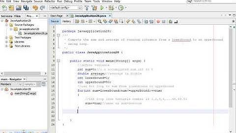 Compute the sum and average of running integers  in Java