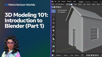3D Modeling 101: Introduction to Blender (Part 1)