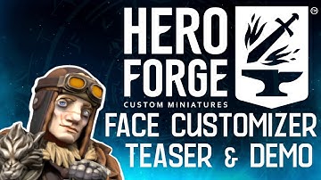 Hero Forge® Face Customizer Teaser: Dev Twitch Stream