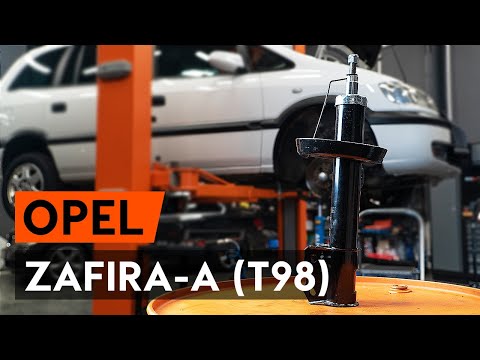 Как заменить стойку амортизатора передней подвески на OPEL ZAFIRA-A 1 (T98) [TUTORIAL AUTODOC]