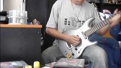 Istvan Alapi play improvization at his flat