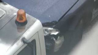 VW Passat crashed again.