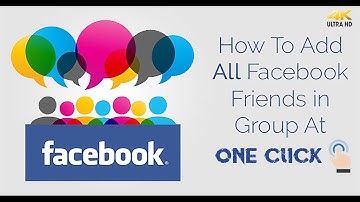 Add All Friends to Facebook group in One  click || 2017 ✔