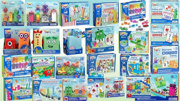 Numberblocks– 20 Minute Compilation Unboxing Character Numberblocks Friends Activity Set! ASMR Video