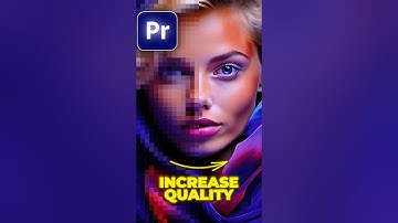 How to INCREASE VIDEO QUALITY in Premiere Pro #premierepro