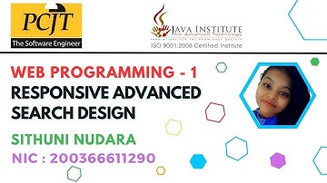 Master Responsive Search Page Design with HTML, CSS, JS, & Bootstrap | Web Programming 1 |Task 18