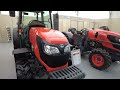 Narrow tractor KUBOTA M5072 model 2023