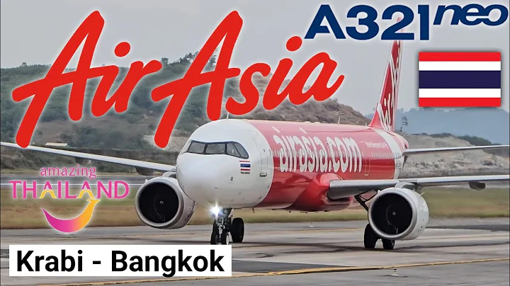 Flying AirAsia A321 neo | Krabi To Bangkok 