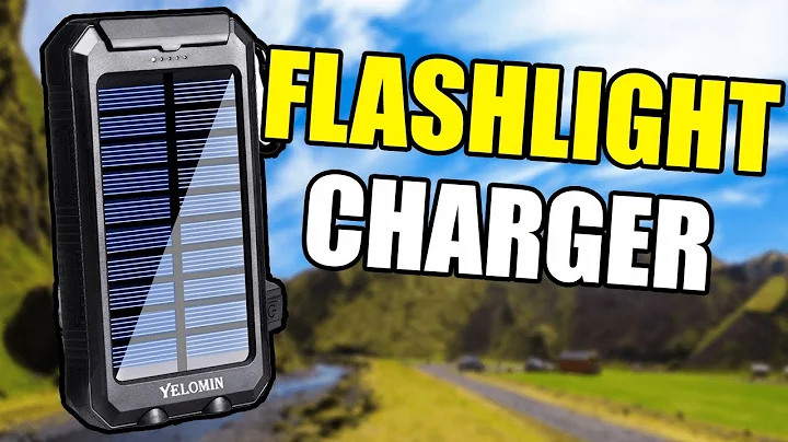 THE BEST SOLAR POWER BANK - Flashlight, Compass, Charger, Waterproof