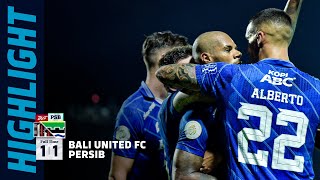 REFUSE TO LOSE‼️ | Highlights Semifinal Leg 1: Bali United 1 - 1 PERSIB image