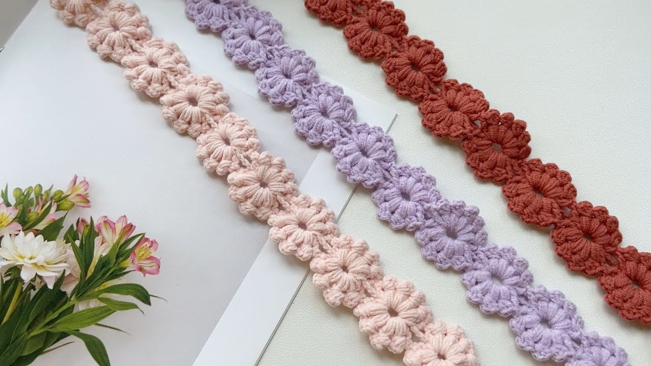 Head Band Crochet｜How to Crochet Hairband｜Beautiful Hair band Crochet Tutorial｜DIY Hair Accessories