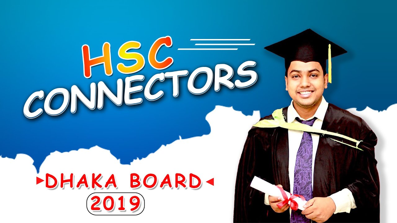 HSC Sentence Connectors. Dhaka Board 2019. YouTube